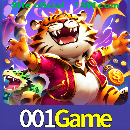 Imagem promocional da 001Game mostrando a plataforma e suas vantagens